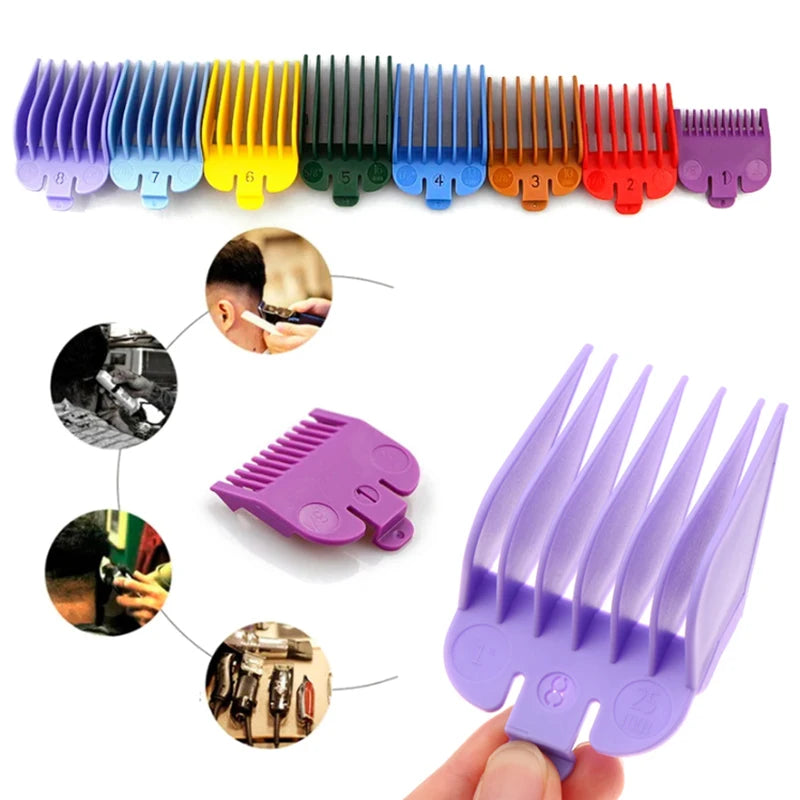 Hair Clipper Guard Combs 3–25mm | Universal 2/3/8/10-Pack Clipper Guard Combs QXL