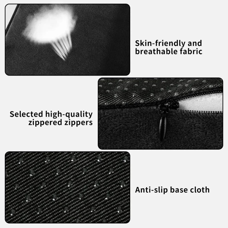 U-Shape Memory Foam Eyelash Extension Pillow | Ergonomic Neck Lash Extension Pillow QXL