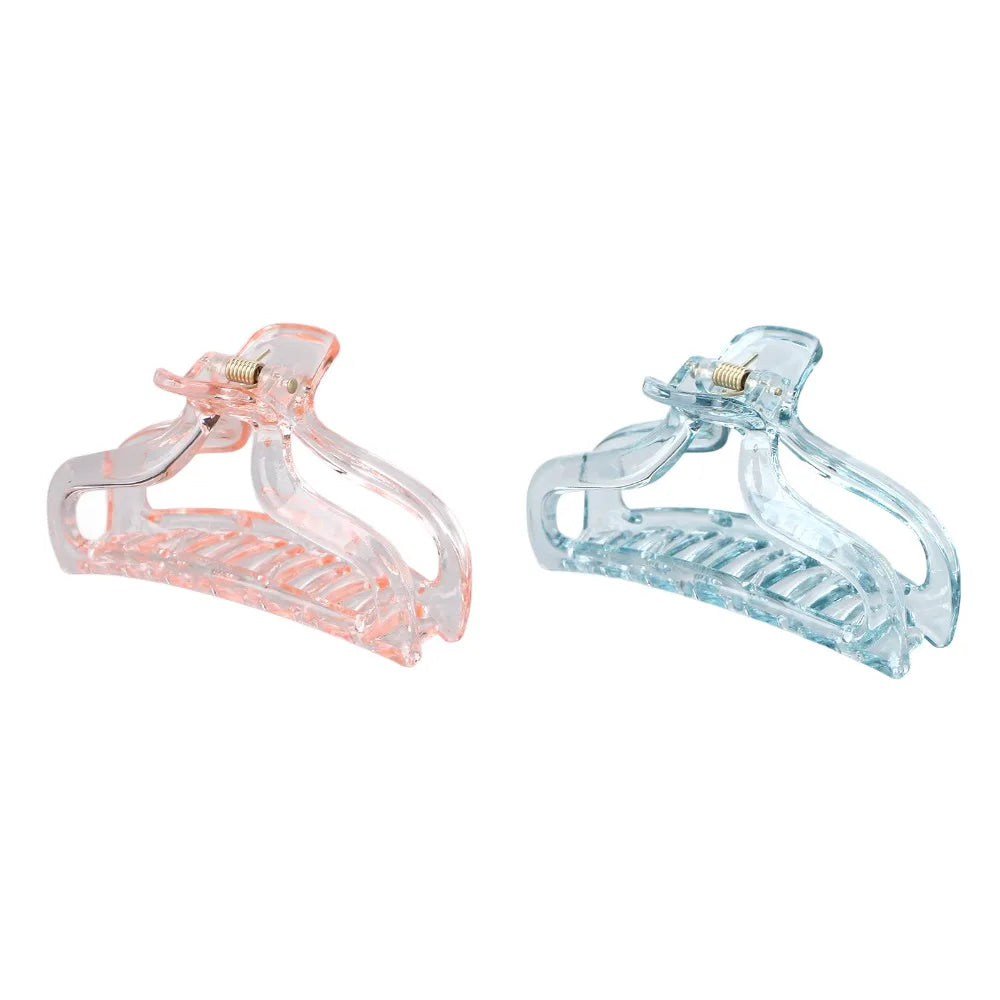 2-Pack Non-Slip Hair Claw Clips | Strong Hold Jaw Clip Hair Claw Clip QXL