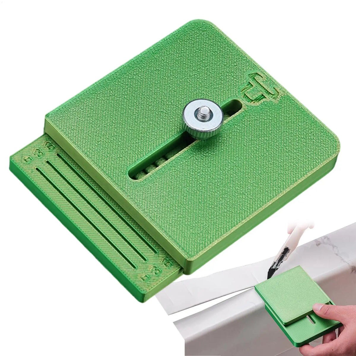 Adjustable Edge Trimming Guide | DIY Wrap Cutting Template Tool Edge Cutting Guide QXL