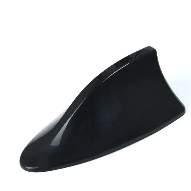 Universal Shark Fin Car Roof Antenna – 6 Styles, FM/AM Car Roof Antenna QXL black