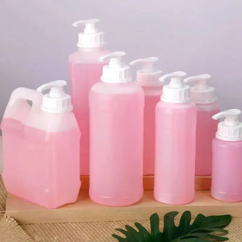 HDPE Refillable Pump Dispenser Bottle 250mL–2L | Lotion & Soap Pump Dispenser Bottle QXL