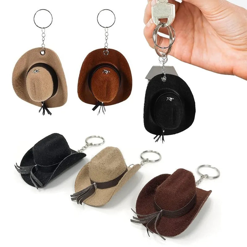 Mini Cowboy Hats – Car Mirror, Bag & Keychain Charms Mini Hat Charm QXL