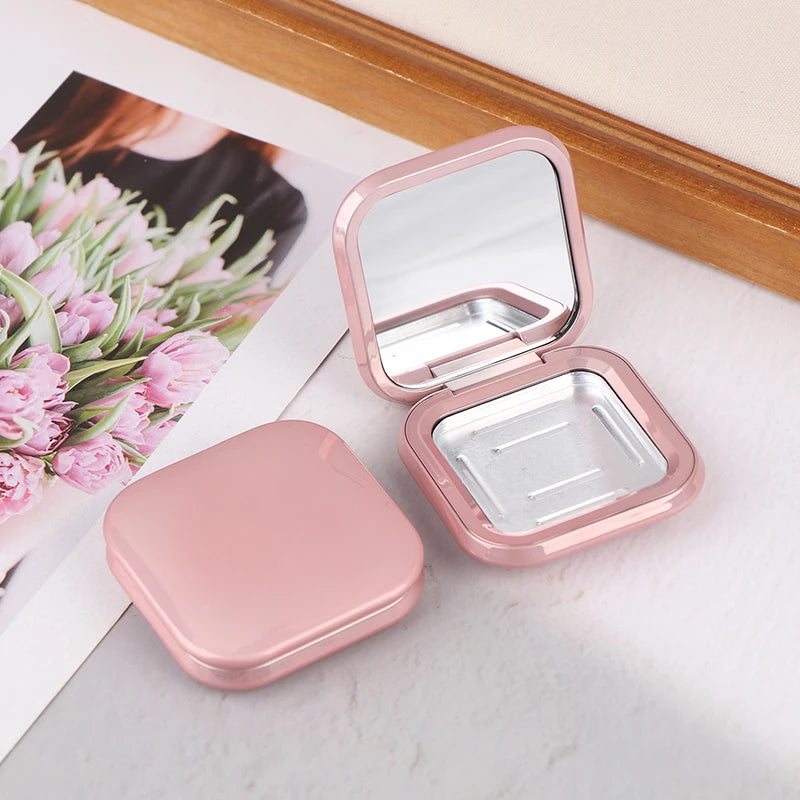 Pink Empty Magnetic Cosmetics Palette – DIY Eyeshadow Box Makeup Palette Case QXL Default Title