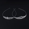 2-Pack Rhinestone Heart Tiara Crown | Wedding & Prom Headband Bridal Tiara Crown QXL Default Title