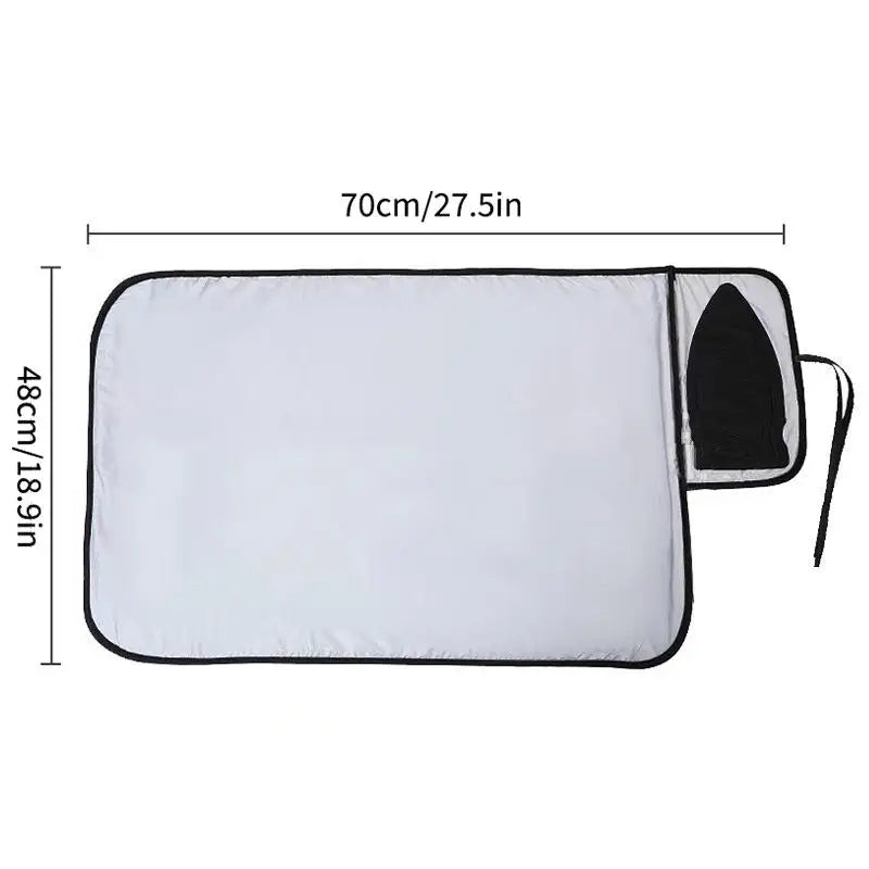 Large Magnetic Ironing Mat Blanket | Portable Table Iron Pad Ironing Mat Pad QXL