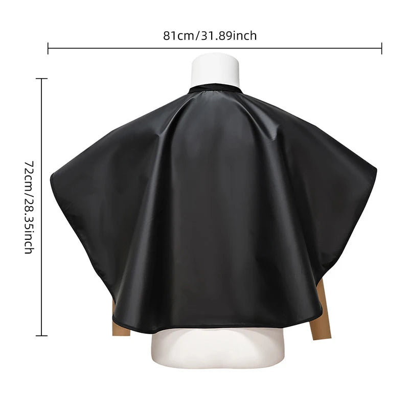 Waterproof Barber Cape | Salon Hair Dye Hairdressing Cloak Hairdressing Cape QXL 1pc