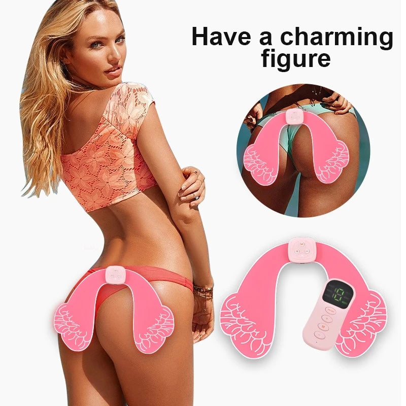 Wireless EMS Hip Trainer – Buttocks Toning Massager & Remote EMS Body Massager QXL