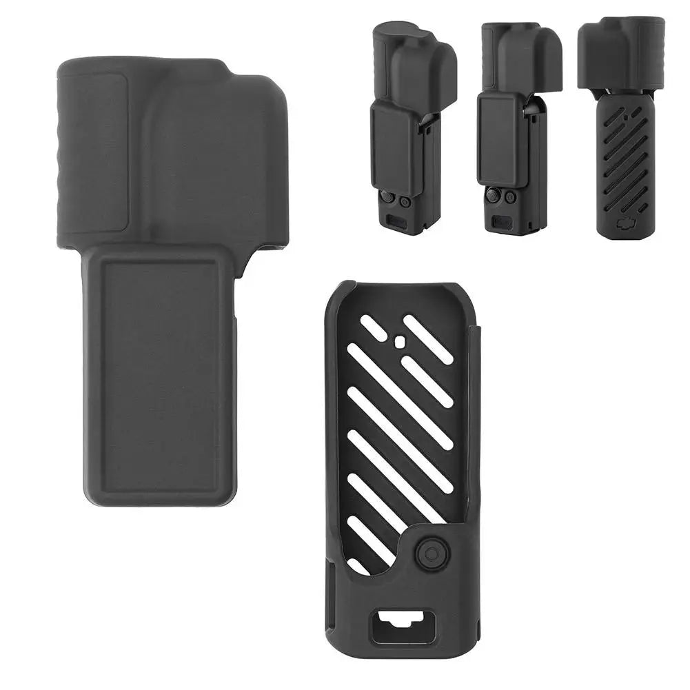 Silicone Case for DJI Osmo Pocket 4 | Split Shockproof Cover Camera Protective Case QXL