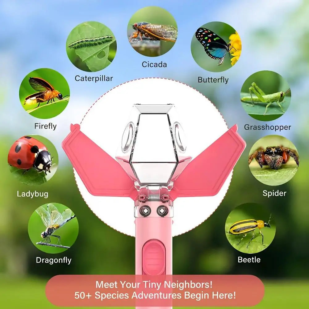 Kids Bug Catcher & Insect Observation Box with Magnifying Lens Kids Insect Explorer Toy QXL