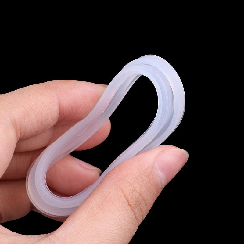 5-Pack Silicone O-Ring Gaskets for Vacuum Flask Lids 4.5 & 5.2cm Flask Seal Gasket QXL