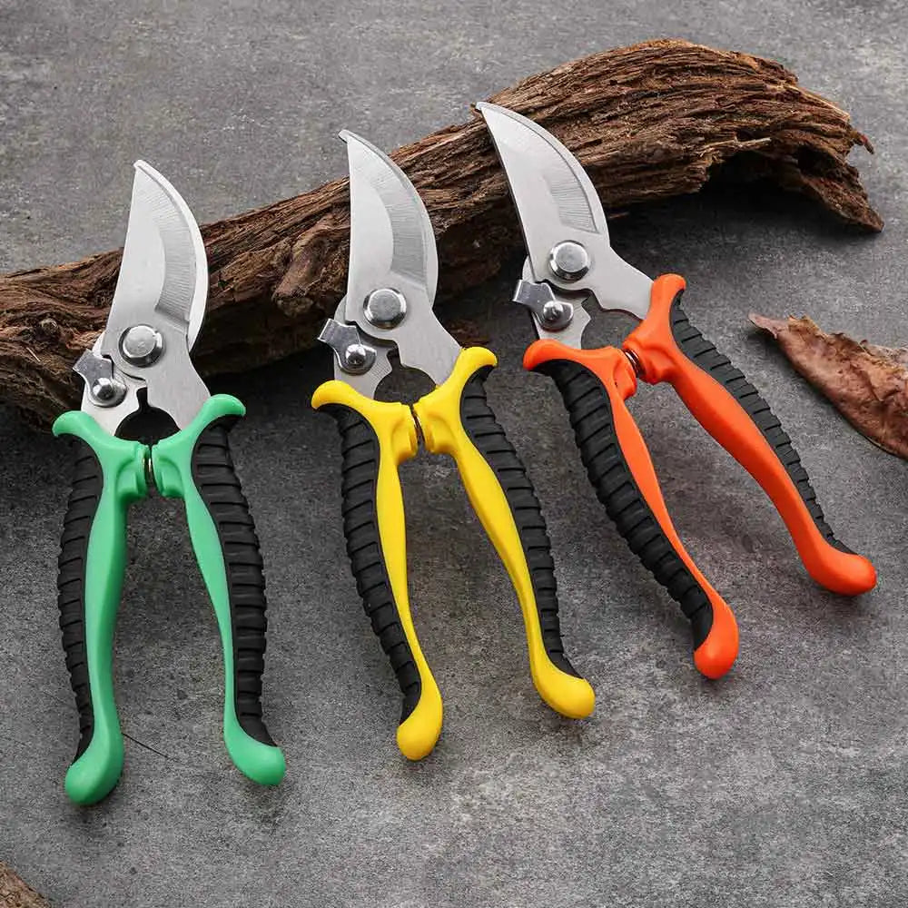Professional Garden Pruning Shears – Stainless Steel Branch Trimmer Garden Pruning Shears QXL