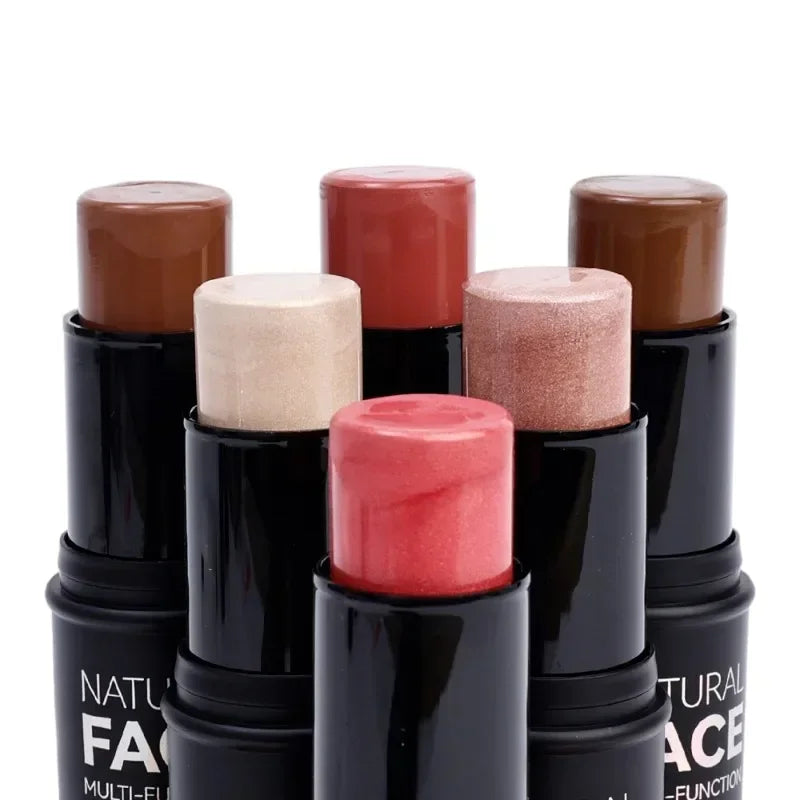 Waterproof Bronzer Highlighter Stick | Contour Blush & Glow Bronzer Highlighter Stick QXL