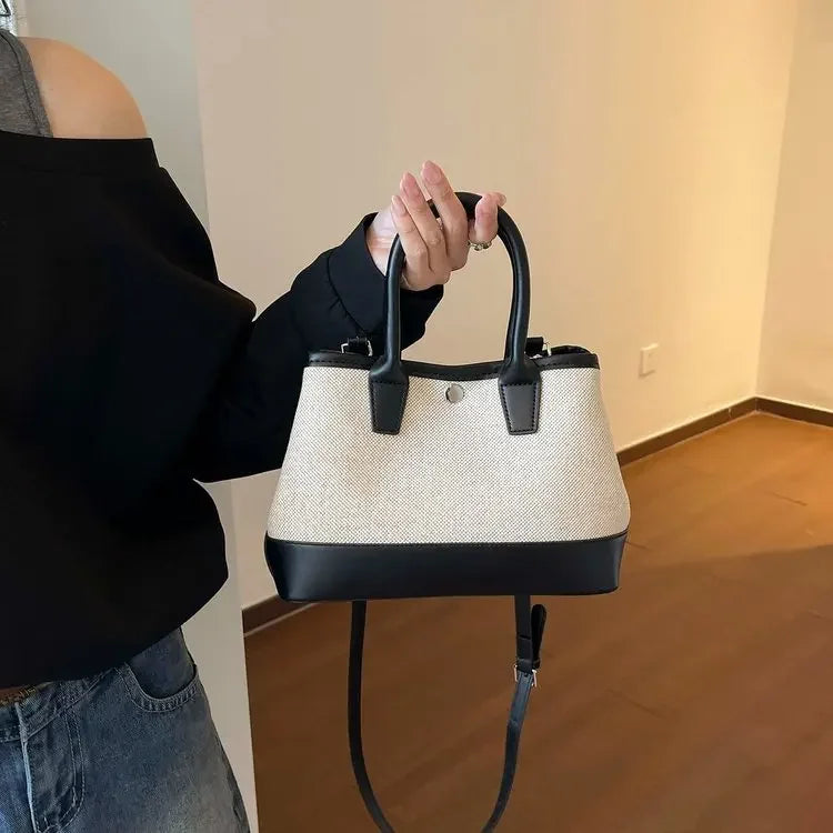 Women's Vintage Leather Crossbody Messenger Bag | Elegant Style Crossbody Handbag QXL