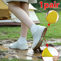 Waterproof Shoe Covers | Anti-Slip Snow & Mud Protectors Waterproof Shoe Covers QXL White-1 pair EU 35-46