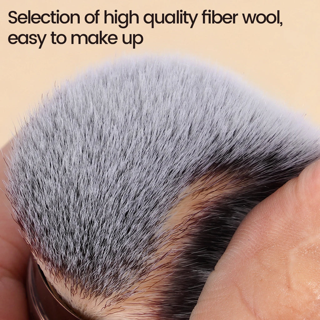 MAANGE Retractable Kabuki Brush – Blush, Powder & Contour Kabuki Makeup Brush QXL