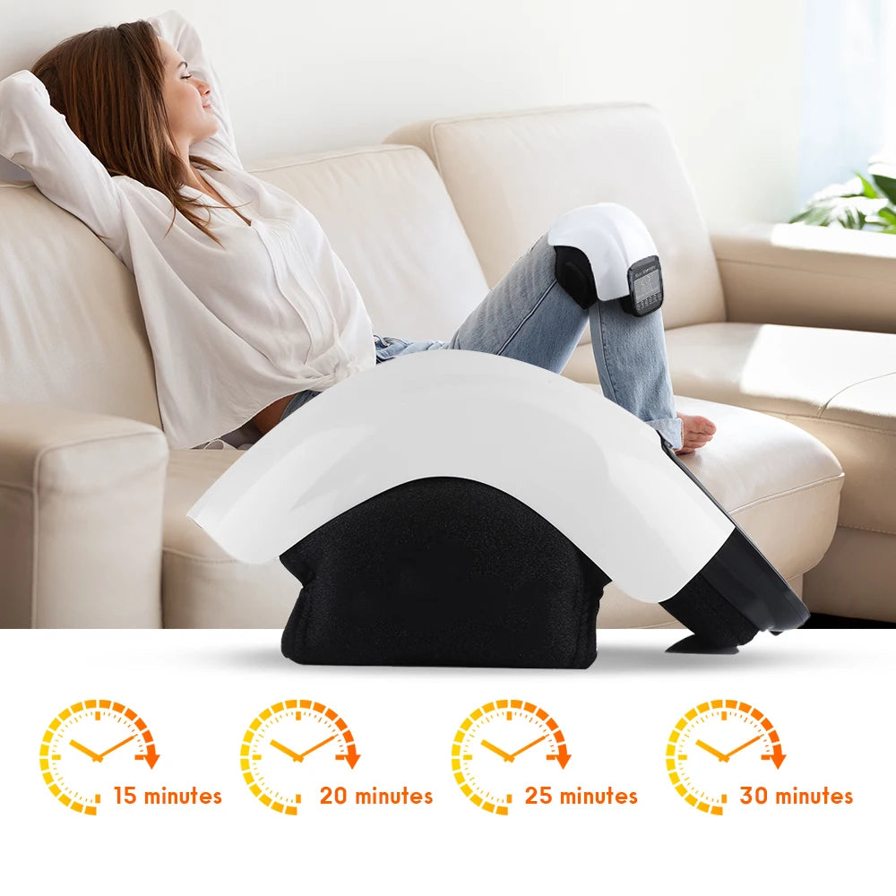 Wireless Knee Massager | Air Pressure, Heat & Vibration Knee Massager QXL