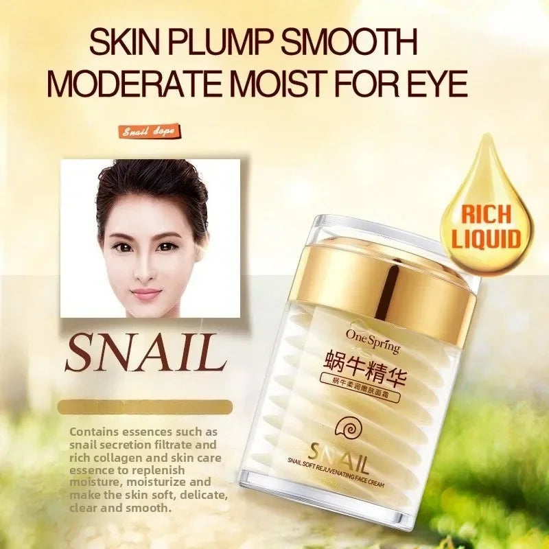 Snail Collagen Face Cream – Anti-Aging, Brightening & Eye Serum Snail Collagen Face Cream QXL