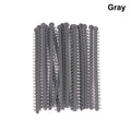 20-Pack Colorful Orthodontic Elastic Ligature Ties for Braces Orthodontic Ligature Ties QXL Gray