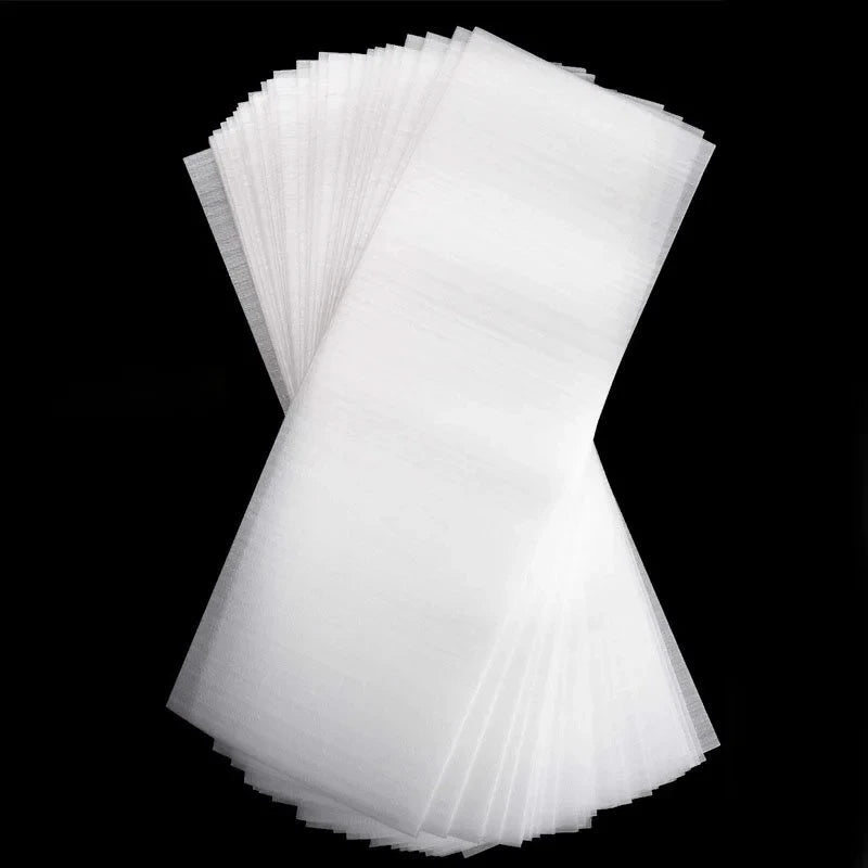 50/100-Pack Disposable Hair Dye Foam Highlighting Strips Hair Coloring Strips QXL