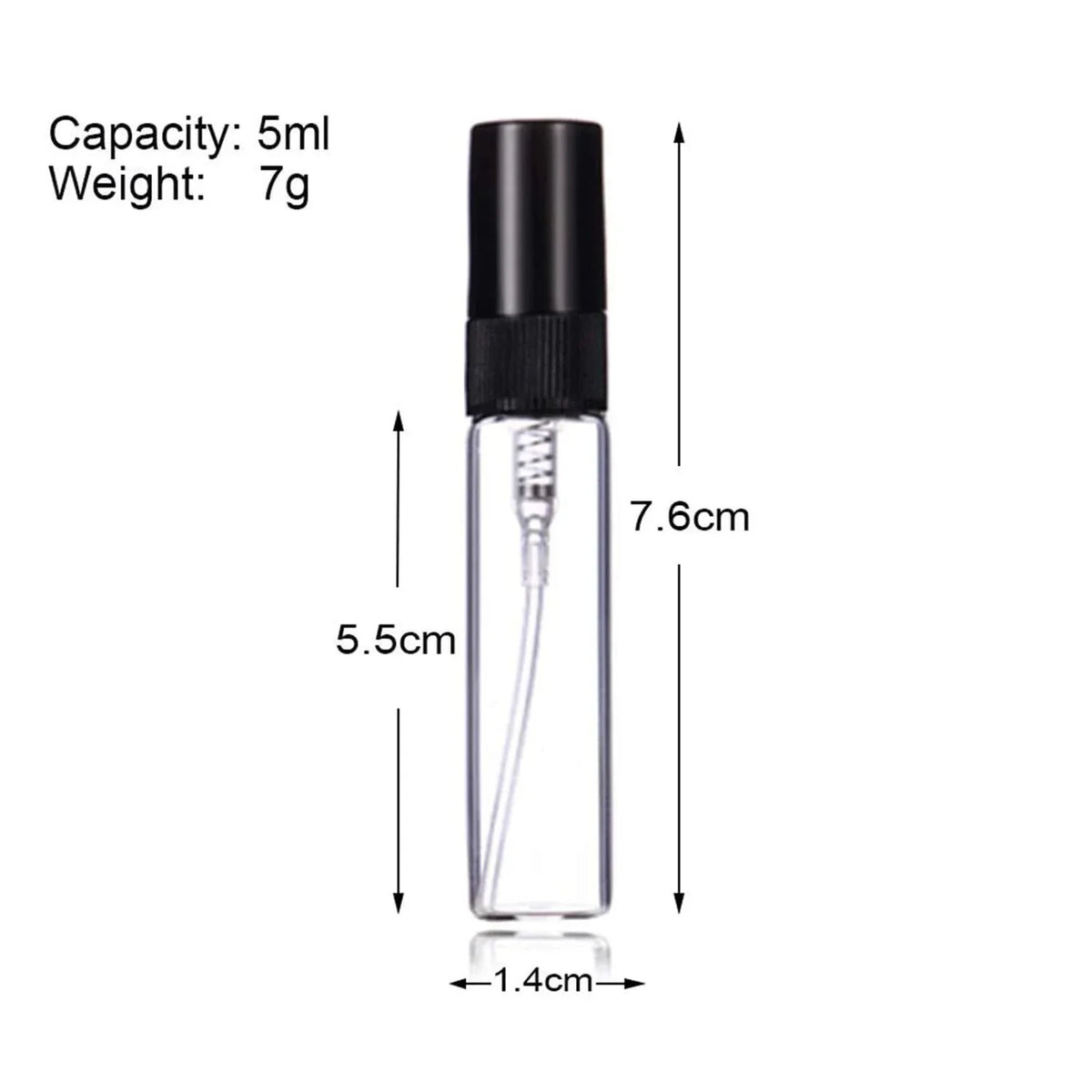 40-Pc Mini 5ml Glass Perfume Spray Bottles Kit | Funnels & Droppers Perfume Bottle Kit QXL