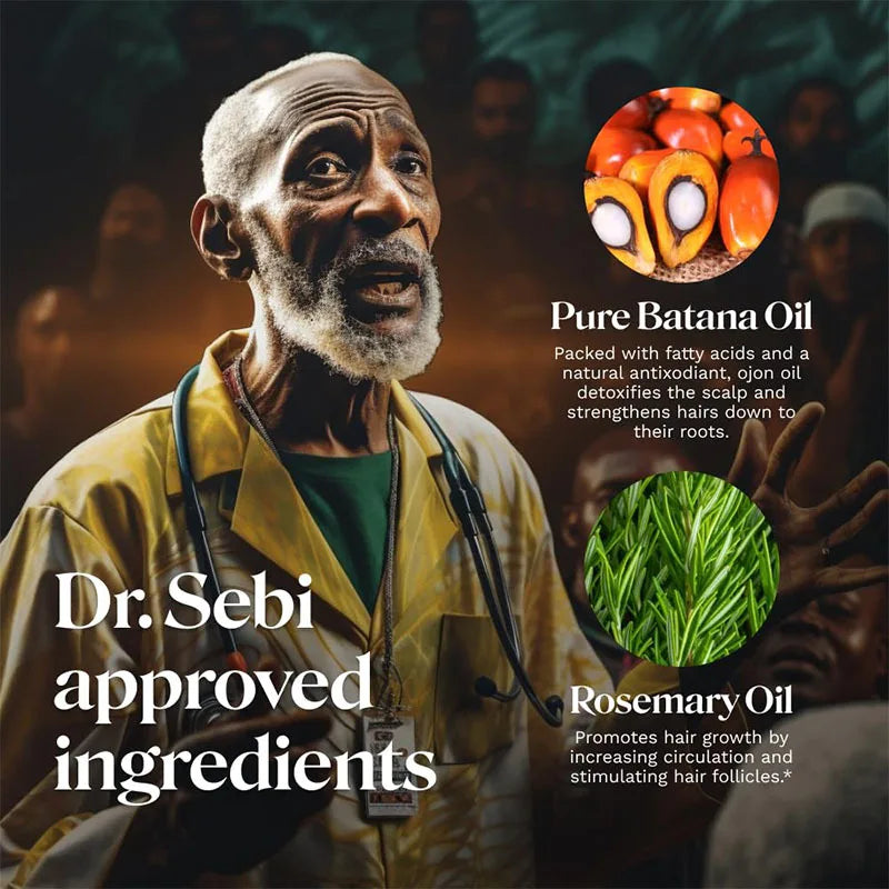 Organic Batana & Rosemary Hair Oil | Non-Greasy Formula Hair Treatment Oil QXL