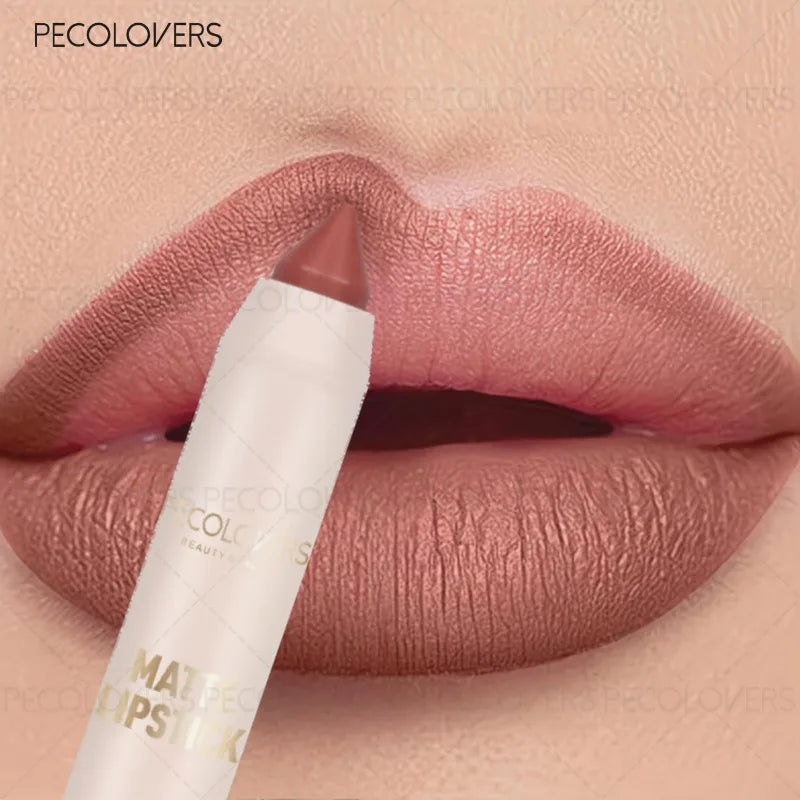 PECOLOVERS Waterproof Lip Liner | Define & Plump Lips Lip Liner Pencil QXL