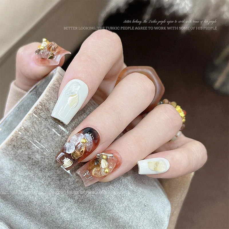 Mini Crystal Stone Nail Charms | DIY Colorful Nail Art Decor Nail Art Charms QXL