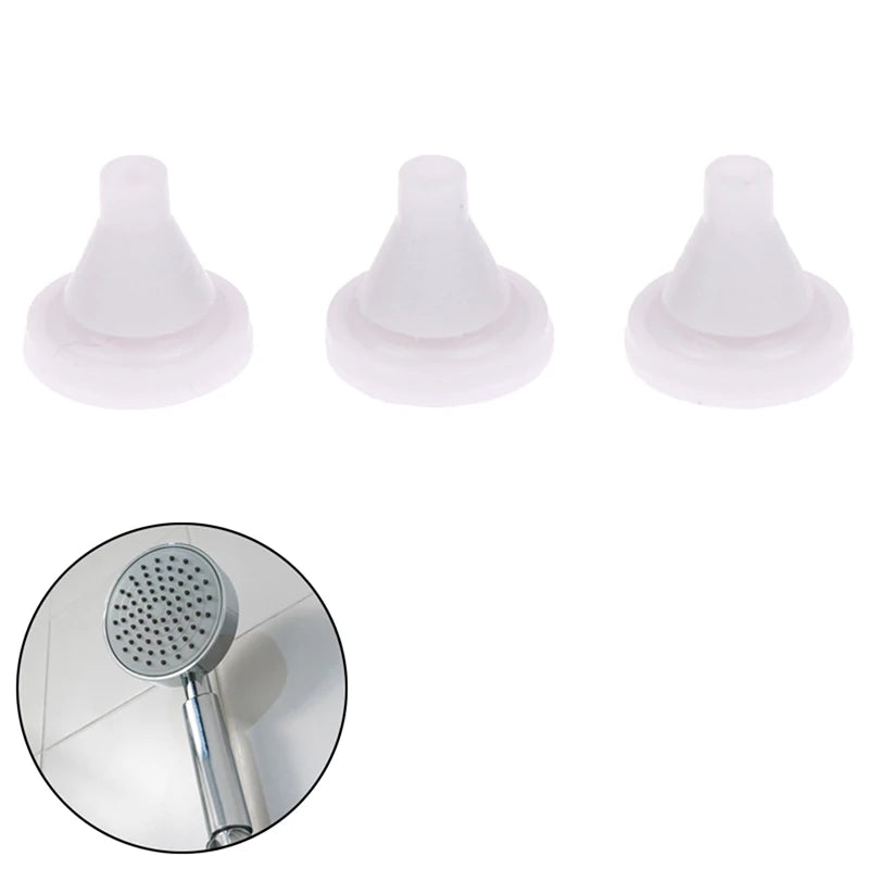 50-Pack Silicone Shower Head Replacement Spray Nozzles – Grey Shower Nozzle Parts QXL