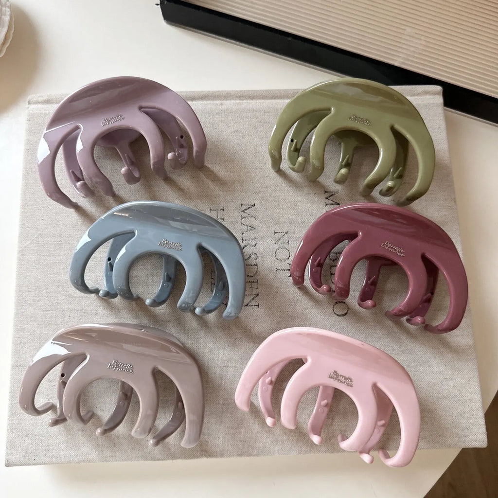 Large Shark Hair Claw Clip | Acrylic, Lightweight & Elegant Shark Hair Claw Clip QXL