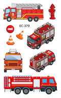 5-Pack Kids Waterproof Temporary Tattoo Stickers – Cars & Helicopters Temporary Tattoo Stickers QXL 05