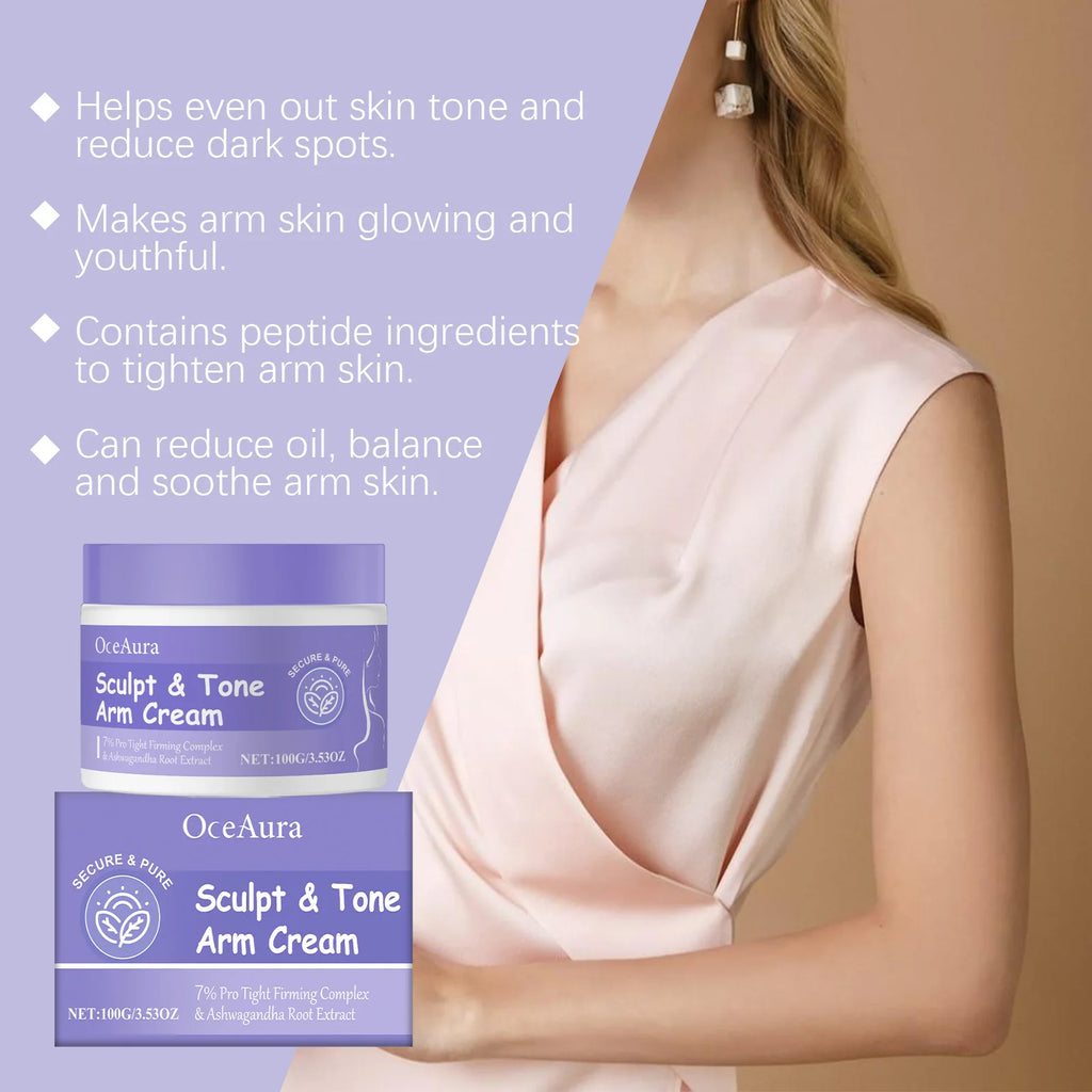 OceAura Arm Firming Cream | Collagen, Niacinamide Body Lotion Arm Firming Cream QXL
