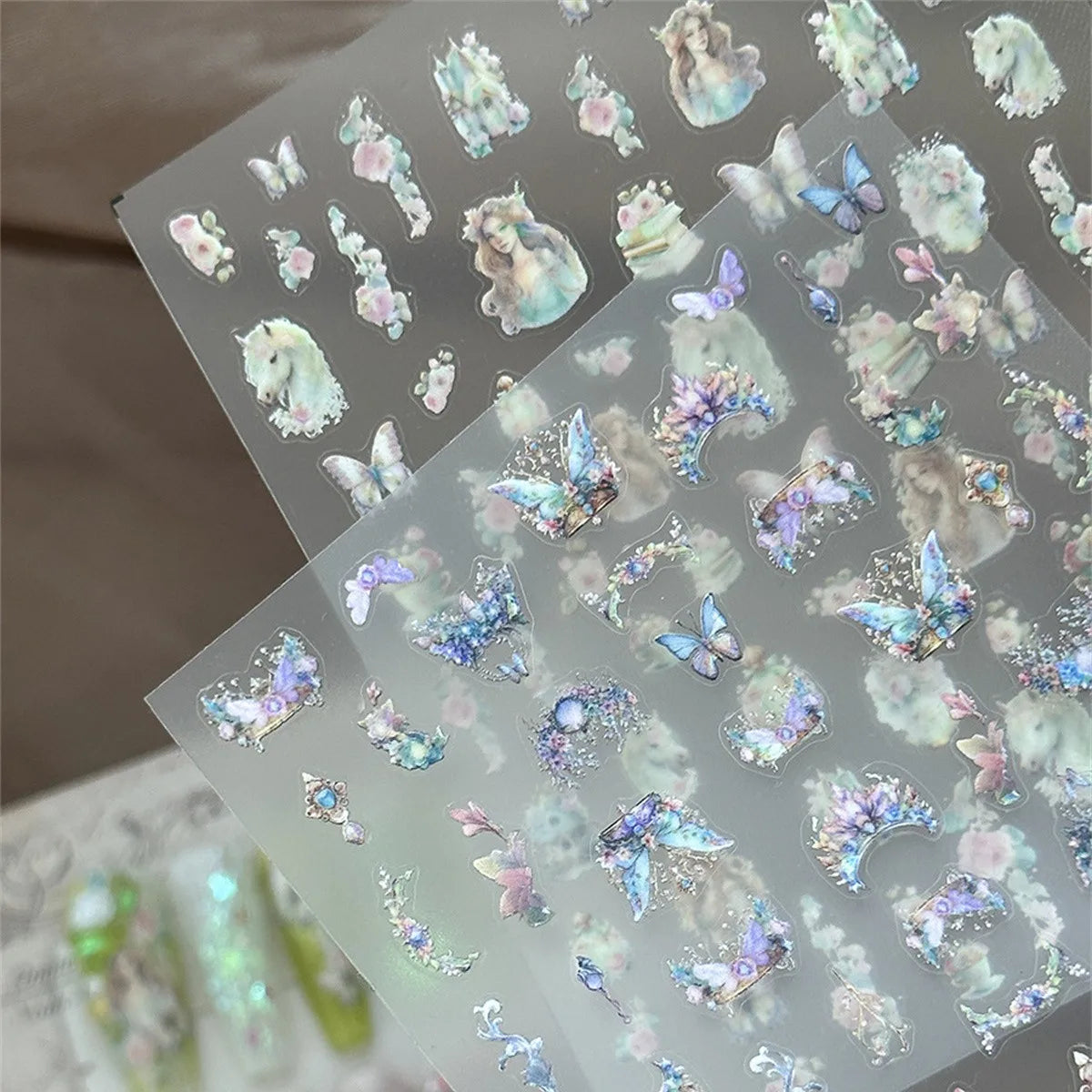 5D England Nail Art Stickers – Shiny Transfer Decals | NAILFYOU Nail Art Stickers QXL