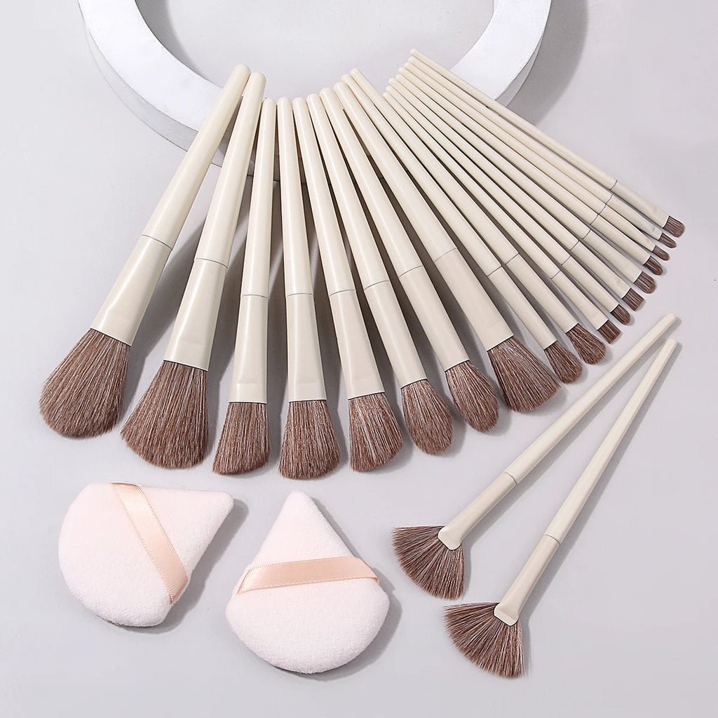 KOSSHOW 22-Piece Makeup Brush Set | Full Face Professional Kit Makeup Brush Set QXL
