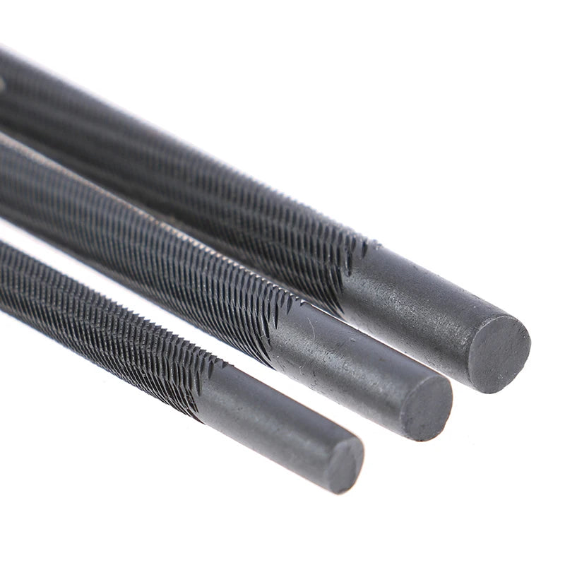 3-Pack Round Chainsaw Files | 4.0mm 4.8mm 5.5mm Sharpener Set Chainsaw File Set QXL