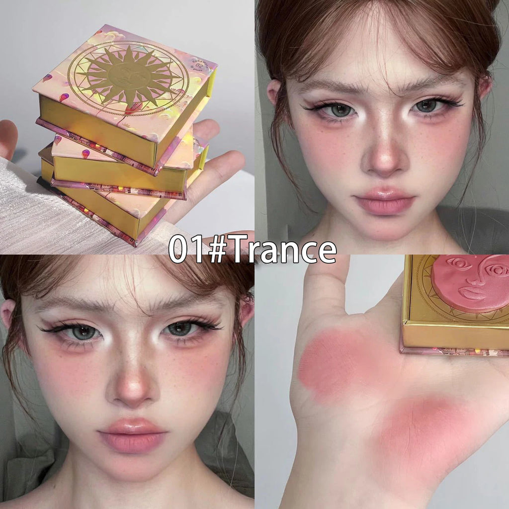 VERONNI Sun Mood Clay Cream Blush | Natural Dimensional Glow Cream Blush QXL 01 Trance