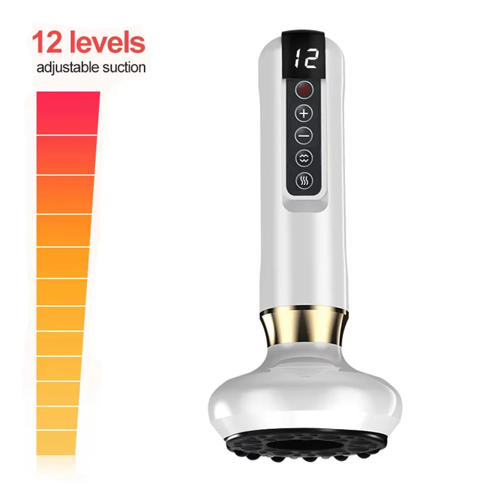 Electric Gua Sha Vacuum Massager | Infrared Heat & Scraping Electric Body Massager QXL