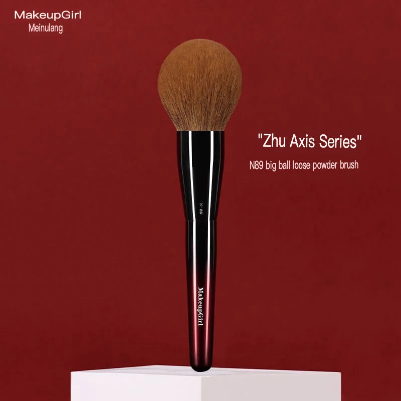 Extra Large Fluffy Face Setting Powder Brush | Soft Ball Tip Face Powder Brush QXL