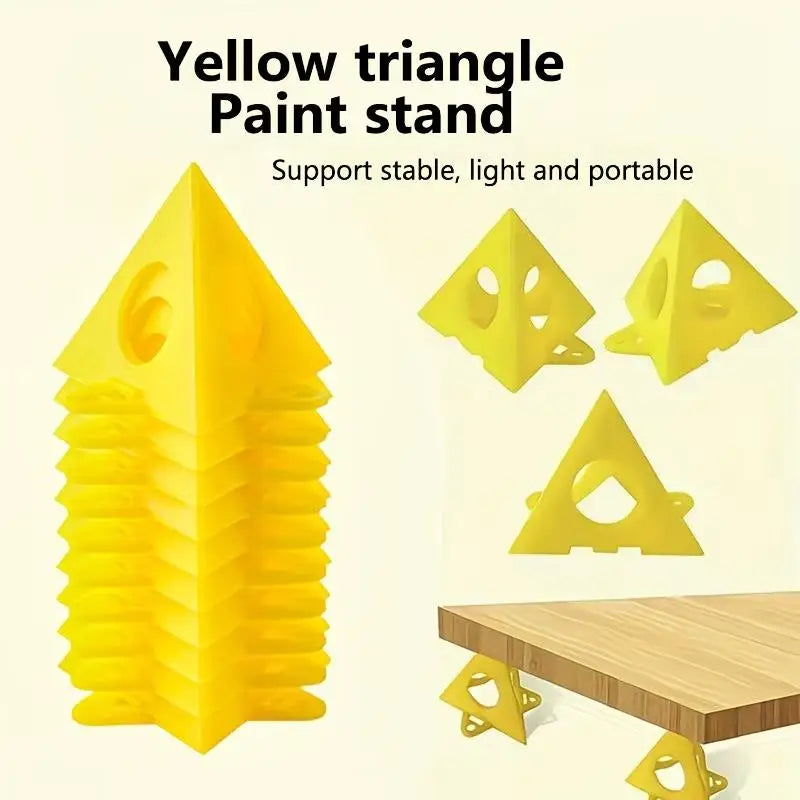 4/8-Pack Triangular Paint Palette Holder Stand | Art Tray Paint Palette Stand QXL