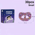 30-Pack Cartoon Mouth Breathing Sleep Strips | Nasal Aid Tape Sleep Mouth Strips QXL Small
