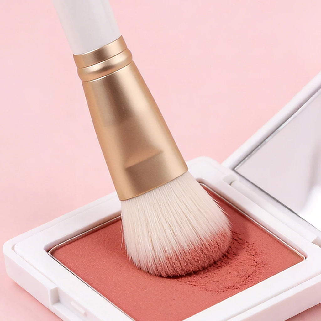 KOSSHOW Slope Contour Brush | Blush, Bronzer & Foundation Contour Makeup Brush QXL