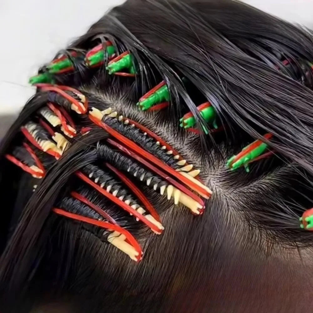 Hair Root Perm Rods Set 20/30Pc | 4 Sizes with Clips Hair Perm Rods QXL