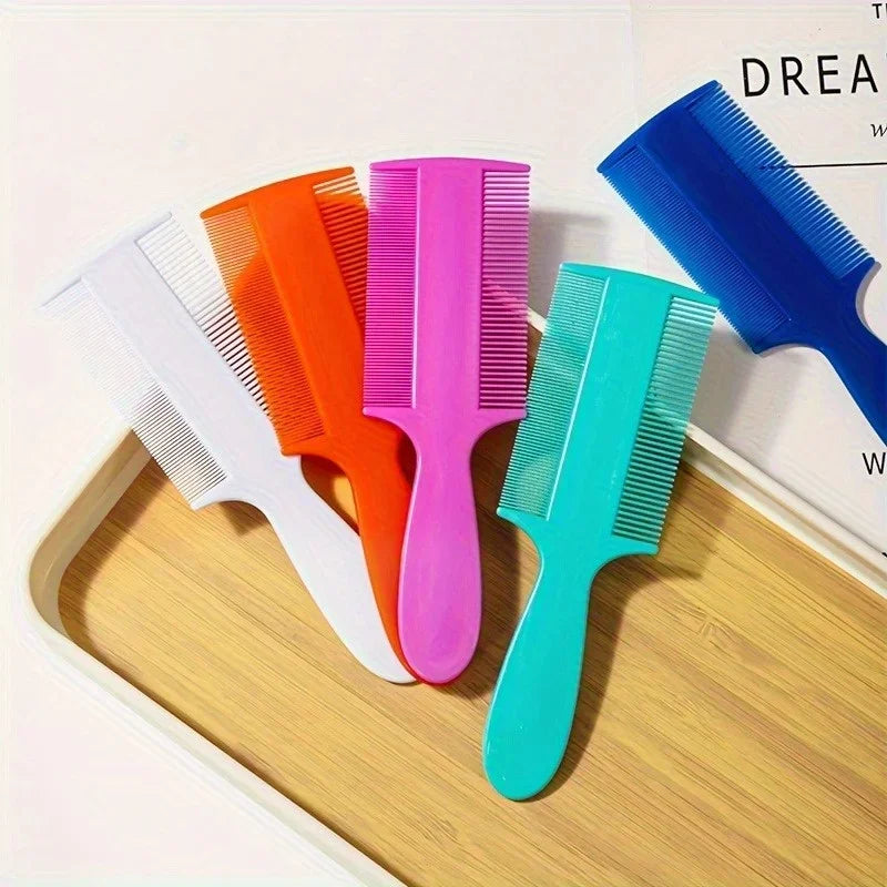Double-Sided Scalp Massager Comb | Fine Teeth ABS Plastic Scalp Massager Comb QXL