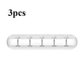 Desktop Cable Organizer & Wire Management Tool (1/2/3-Pack) Cable Organizer QXL White 3pcs