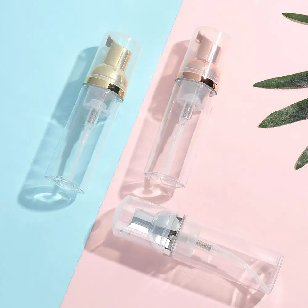 Foam Pump Bottle 30/50/80ml – Refillable Rose Gold Dispenser Foam Pump Bottle QXL