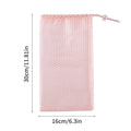 Drawstring Ballet Bag – Mesh Dance Shoe Bag for Girls Dance Drawstring Bag QXL Champagne