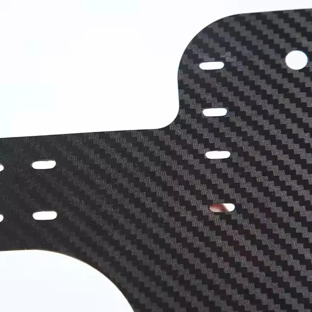 Mountain Bike Mudguard | Carbon Pattern PP Fender Front & Rear Bike Mudguard QXL