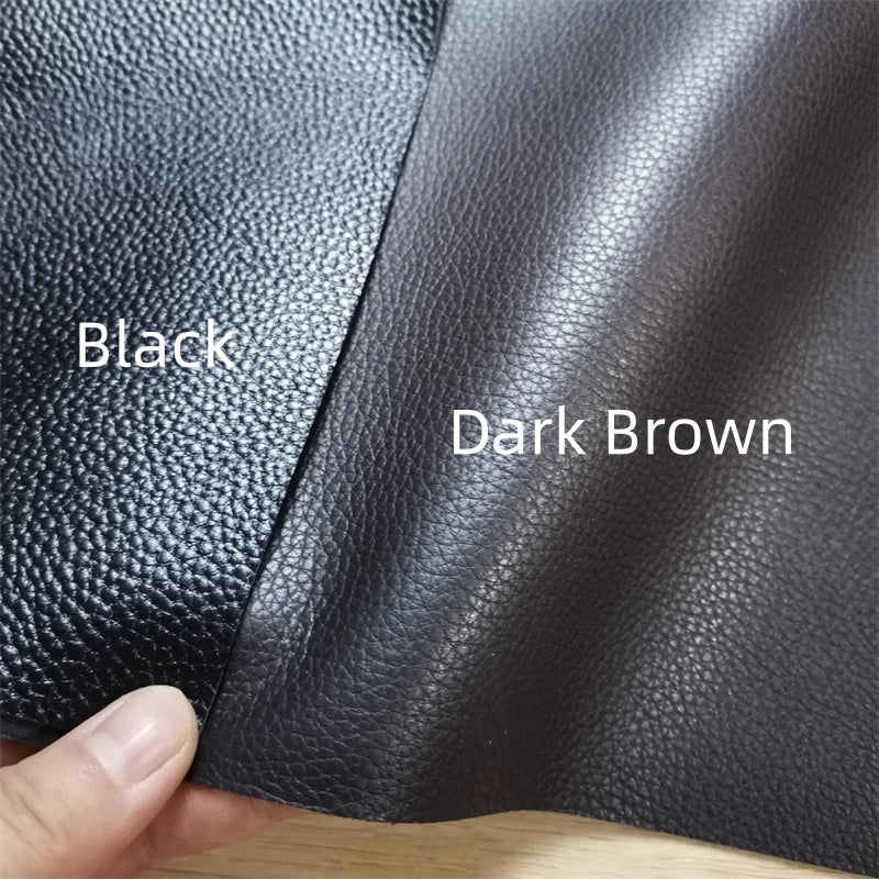 Dark Brown First Layer Cowhide Leather 0.9–1mm | DIY Craft Leather Craft Fabric QXL