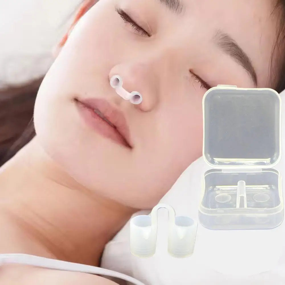 Silicone Nasal Dilator Nose Clip | Anti-Snoring Sleep Aid Nasal Dilator QXL