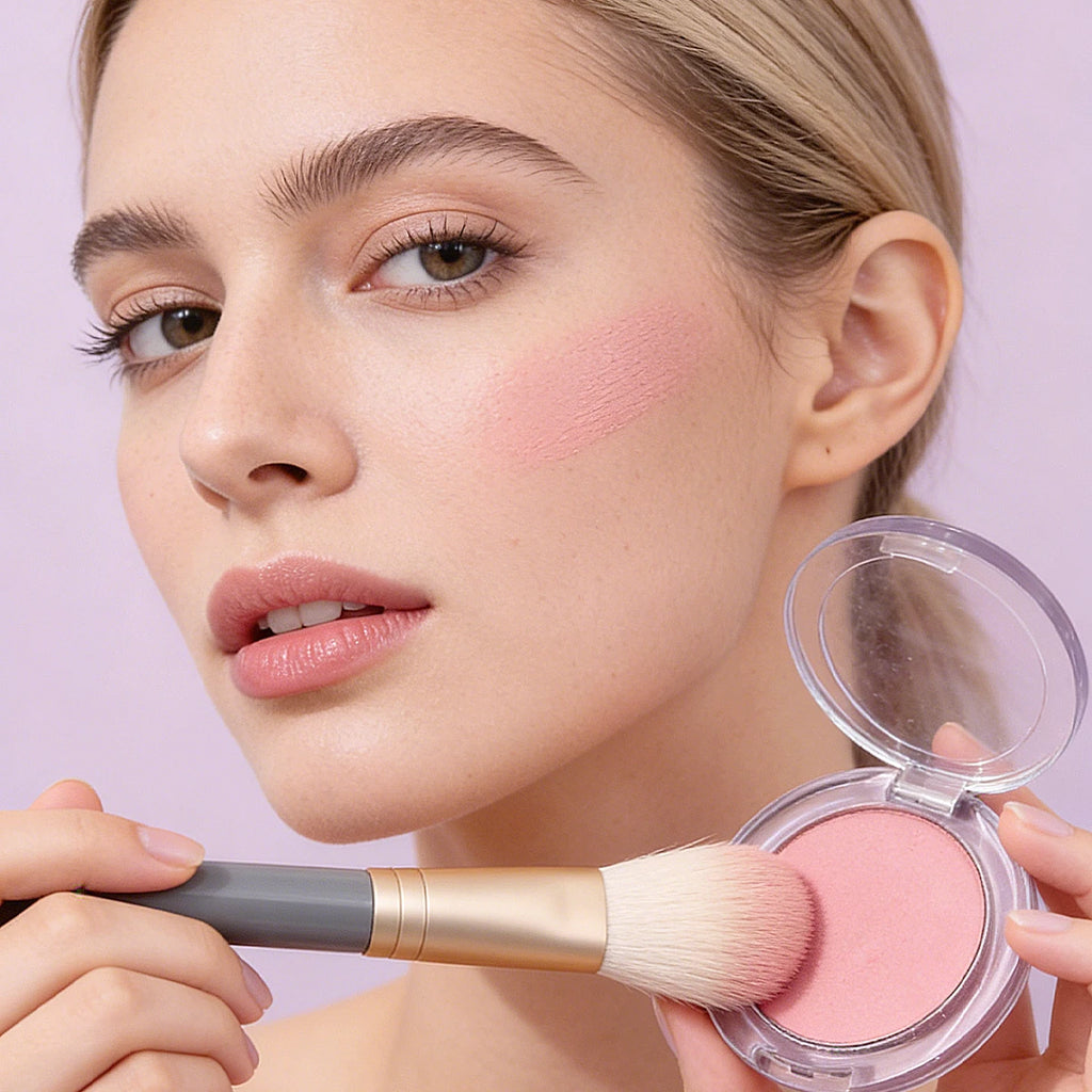 KOSSHOW Soft Blush Contour & Loose Powder Makeup Brush Makeup Brush QXL